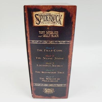 THE CHRONICLES OF SPIDERWICK 5 BOOKS SET & MOVIE BUNDLE