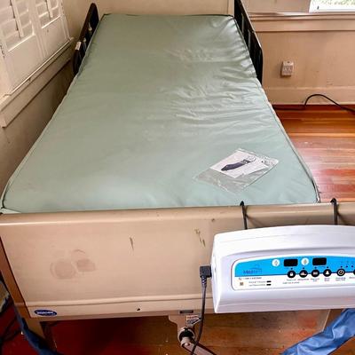 Lot 24 Invacare Adjustable Medical Bed w/ MedAir Mattress