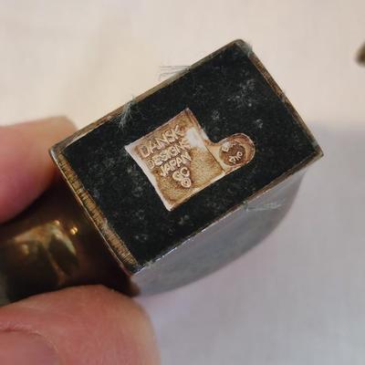 Lot of 7 Dansk Silverplate animal figurine paperweights