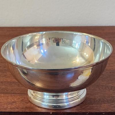 Williamsburg Steiff Pewter 7 1/4" footed bowl