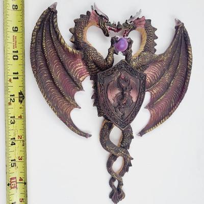 FANTASTIC DOUBLE DRAGON COLLECTABLE WALL HANGING