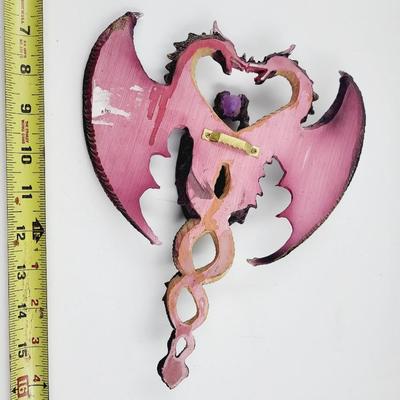 FANTASTIC DOUBLE DRAGON COLLECTABLE WALL HANGING