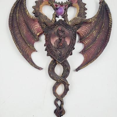 FANTASTIC DOUBLE DRAGON COLLECTABLE WALL HANGING