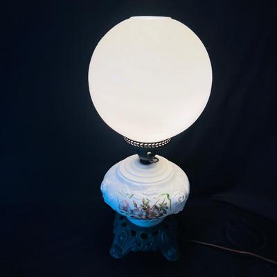 Vintage Double Globe Hurricane Lamp (BR1-SL)
