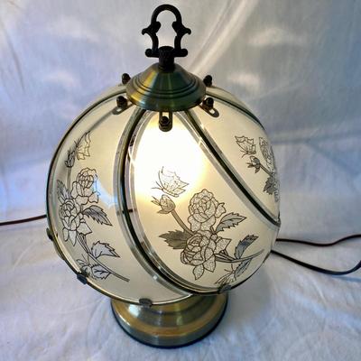 Touch Lamp Floral Design  (BR1-SL)