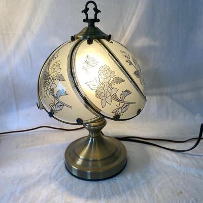 Touch Lamp Floral Design  (BR1-SL)