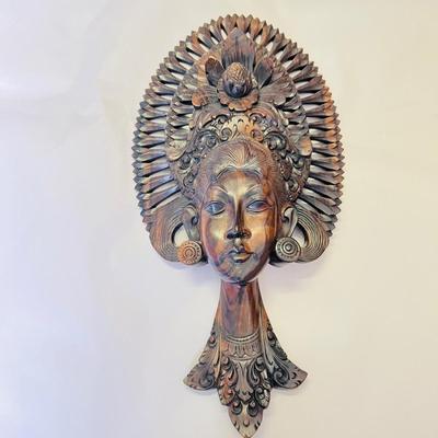 Indonesian Style Carved Wooden Wall Hangings (BR-JM)
