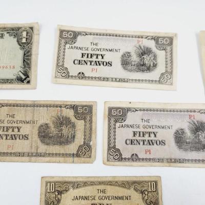 JAPANESE PAPER BILL COLLECTION