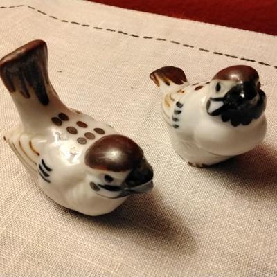 Porcelain Salt and Pepper Shakers