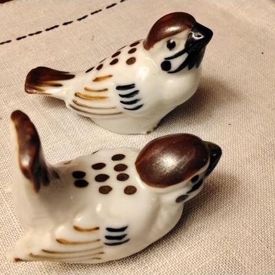 Porcelain Salt and Pepper Shakers