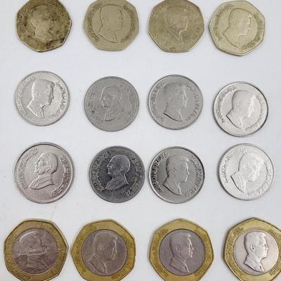 HASHEMITE KINGDOM OF JORDAN COIN COLLECTION