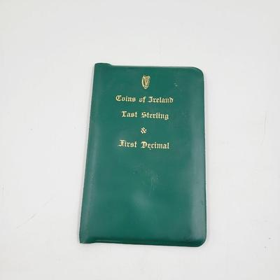 VINTAGE COINS OF IRELAND - LAST STERLING & 1ST DECIMAL COLLECTION