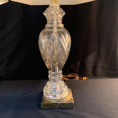 Three Ornate Glass Lamps w/ Pair of Candle Sconces (GR1-KW)