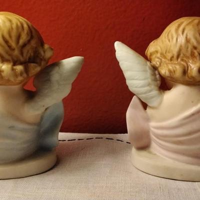 Tilso Bisque Cherubs Circa 1925