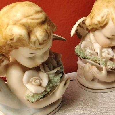 Tilso Bisque Cherubs Circa 1925