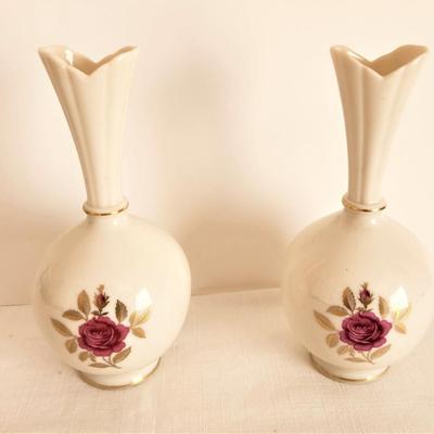 Lot #31  Pair of Vintage LENOX Vases