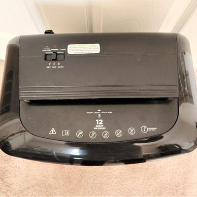 Lot #37  ATIVA 12 Sheet Paper Shredder with Manual