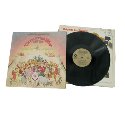 4 Vintage Children's' Vinyl Records