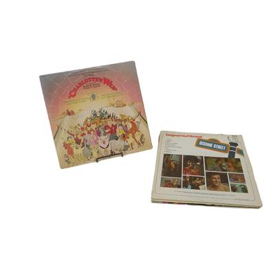 4 Vintage Children's' Vinyl Records