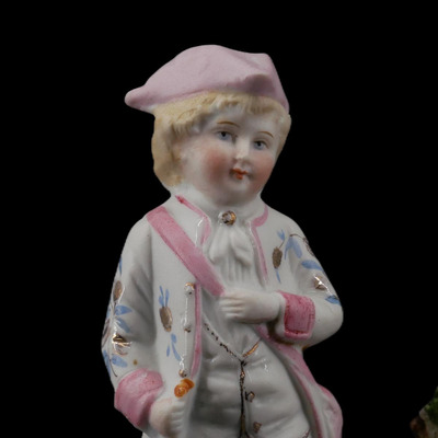 (5 pcs) Vintage Victorian Style Porcelain Figurines