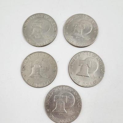 DWIGHT D EISENHOWER 1776-1976 $1.00 COLLECTABLE COINS