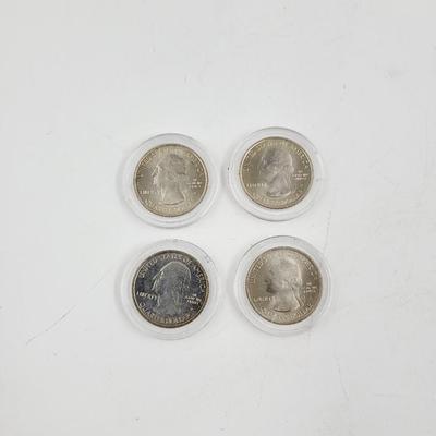 2010 PROTECTED & UNCIRCULATED QUARTERS 4pc