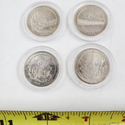 2010 PROTECTED & UNCIRCULATED QUARTERS 4pc
