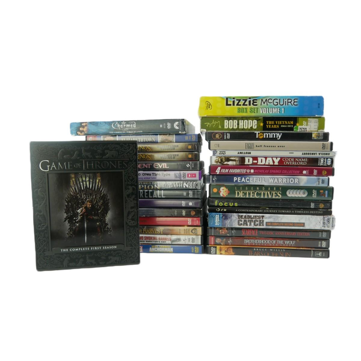 30 DVDs And Box Sets 