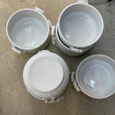 Vintage Set of 4 Williams Sonoma Provencal Casserole Dishes with Lids
