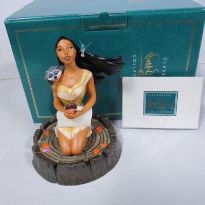 WDCC Disney Figurine Pocahontas in Box with COA