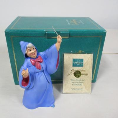 WDCC Disney Figurine Cinderella Fairy Godmother in Box with COA
