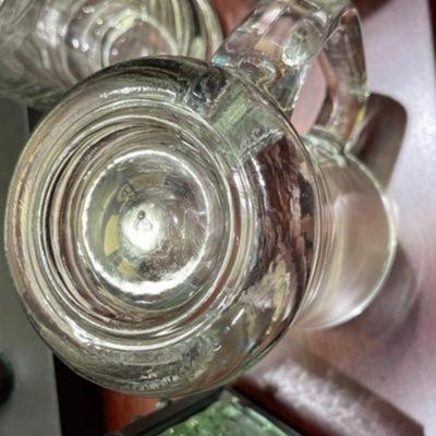 Four Hand Blown Vintage Beer Mugs