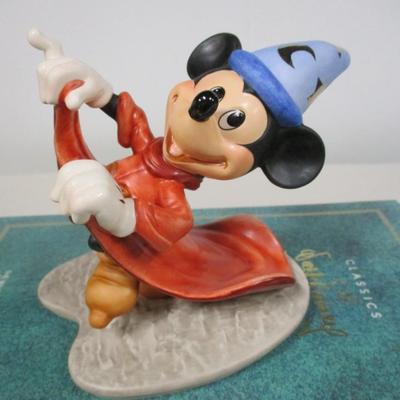 WDCC Disney Figurine Fantasia Mischievous Apprentice in Box with COA
