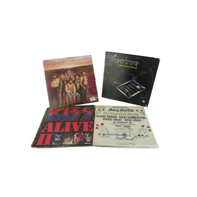 4 Vintage Vinyl Records