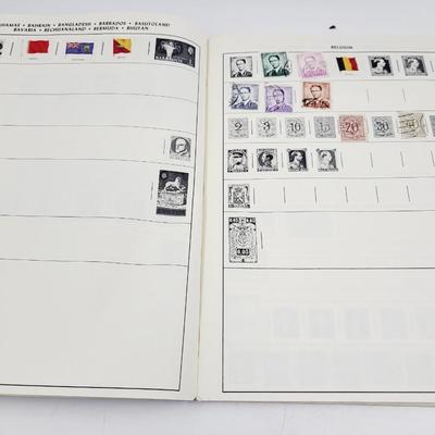 HARRIS EXPLORER WORLD WIDE POSTAGE STAMP ALBUM