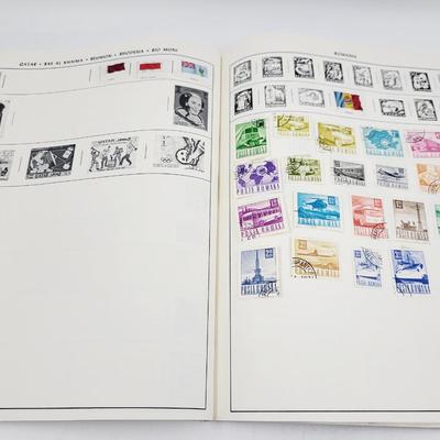 HARRIS EXPLORER WORLD WIDE POSTAGE STAMP ALBUM