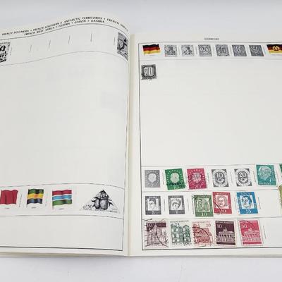HARRIS EXPLORER WORLD WIDE POSTAGE STAMP ALBUM
