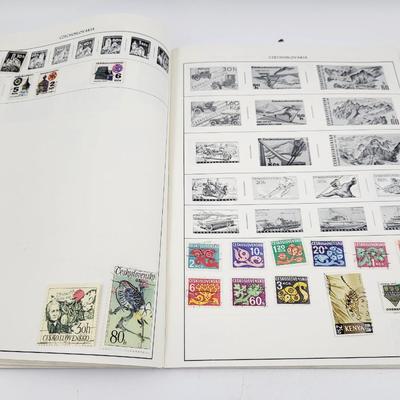 HARRIS EXPLORER WORLD WIDE POSTAGE STAMP ALBUM