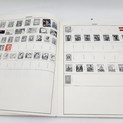 HARRIS EXPLORER WORLD WIDE POSTAGE STAMP ALBUM