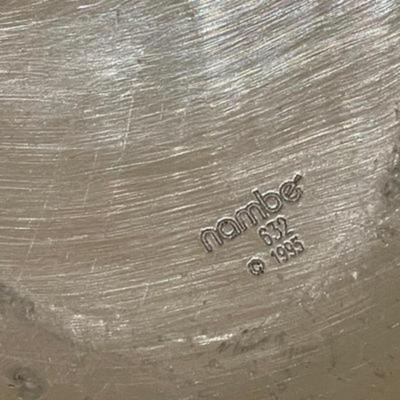 Vintage 1995 Nambe Modernist Spiral Bread Platter