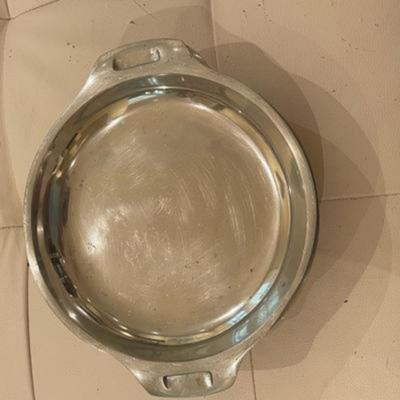 Vintage Nambe - 20 - Lidded Aluminum Dutch Oven Roaster Covered Casserole Dish