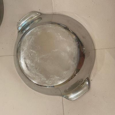 Vintage Nambe - 20 - Lidded Aluminum Dutch Oven Roaster Covered Casserole Dish
