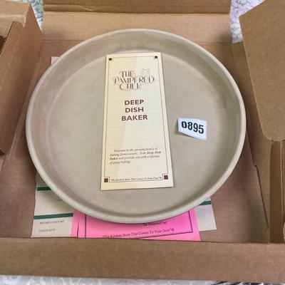 Pampered Chef Deep Dish Pie Pan
