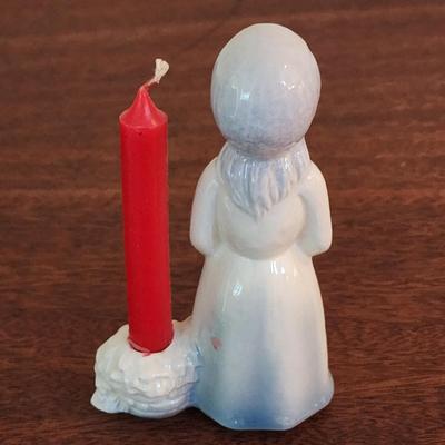 Lot of 3 Blue and White Christmas decorations: Goebel, Lladro, Roman