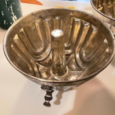 Two Vintage Kaiser Commercial Jello or Cake Molds