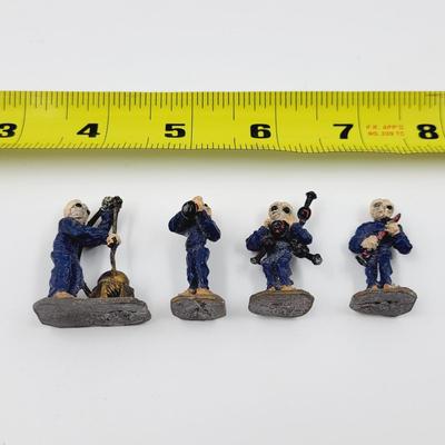 VINTAGE METAL STAR WARS CANTINA BAND MINATURES