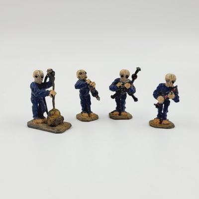 VINTAGE METAL STAR WARS CANTINA BAND MINATURES
