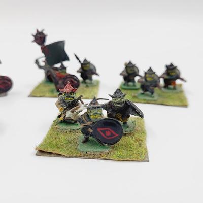 VINTAGE PEWTER LESSER GOBLINS FROM THE DER KRIEGSPIELERS FANTASTIQUES (HERITAGE) MINATURES