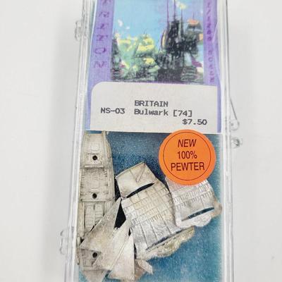 TRITON 1/1200 SCALE BRITIAN BULMARK SHIP PAINTING MINATURE