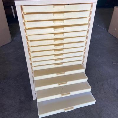 Cabinet with 18 Drawers